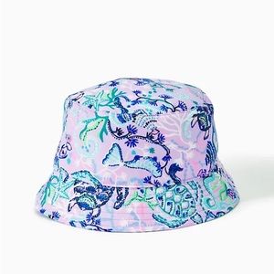 Lilly Pulitzer Bucket Hat Lilac Freesi One Size